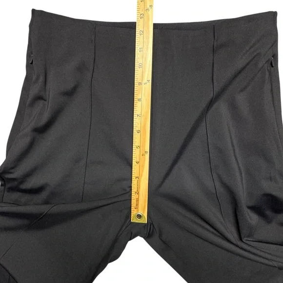 G4Free Wide‎ Leg Pants Black NWT High Waist  Large Travel Work Casual Minimalist - Picture 9 of 13